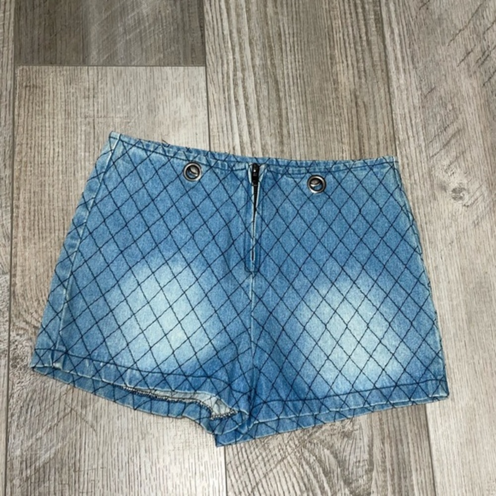 Vintage REHAB denim diamond booty shirts NWT